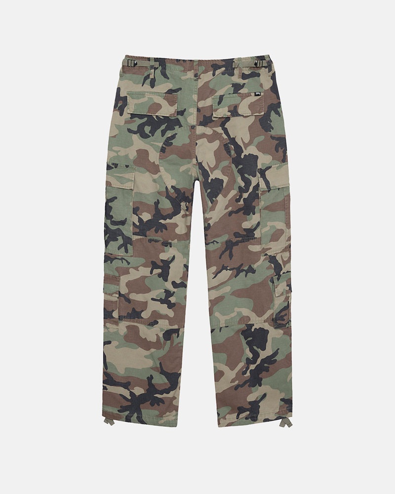 Pantalon Stussy Surplus Cargo Ripstop Camouflage | VDW-40945087