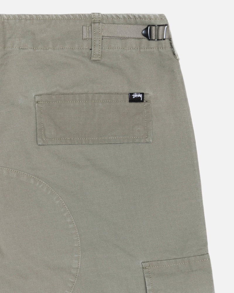 Pantalon Stussy Surplus Cargo Ripstop Vert Olive | LPX-97177594