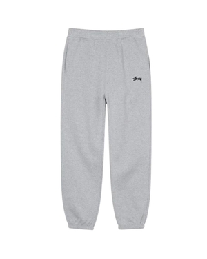 Pantalon Survêtement Stussy Stock Logo Grise | CJT-43460034