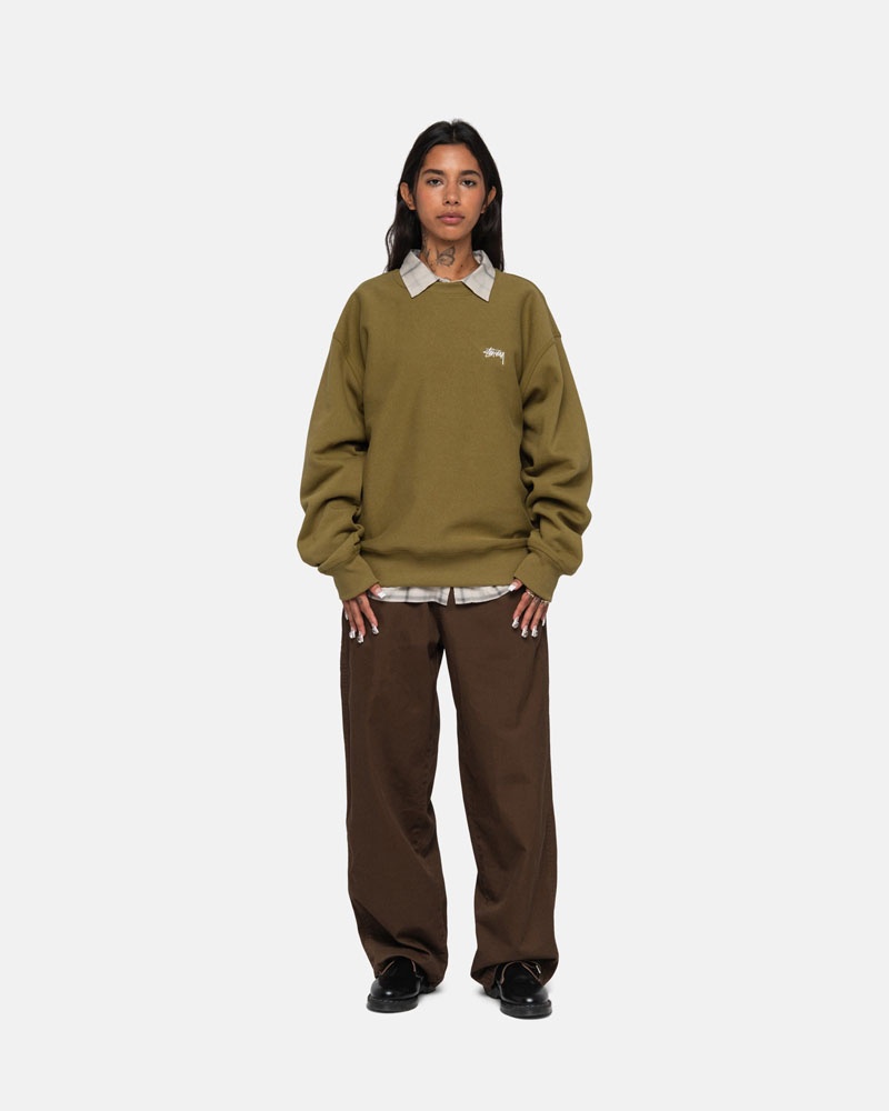 Pantalon Stussy Workgear Trouser Twill Marron | JJH-95257787