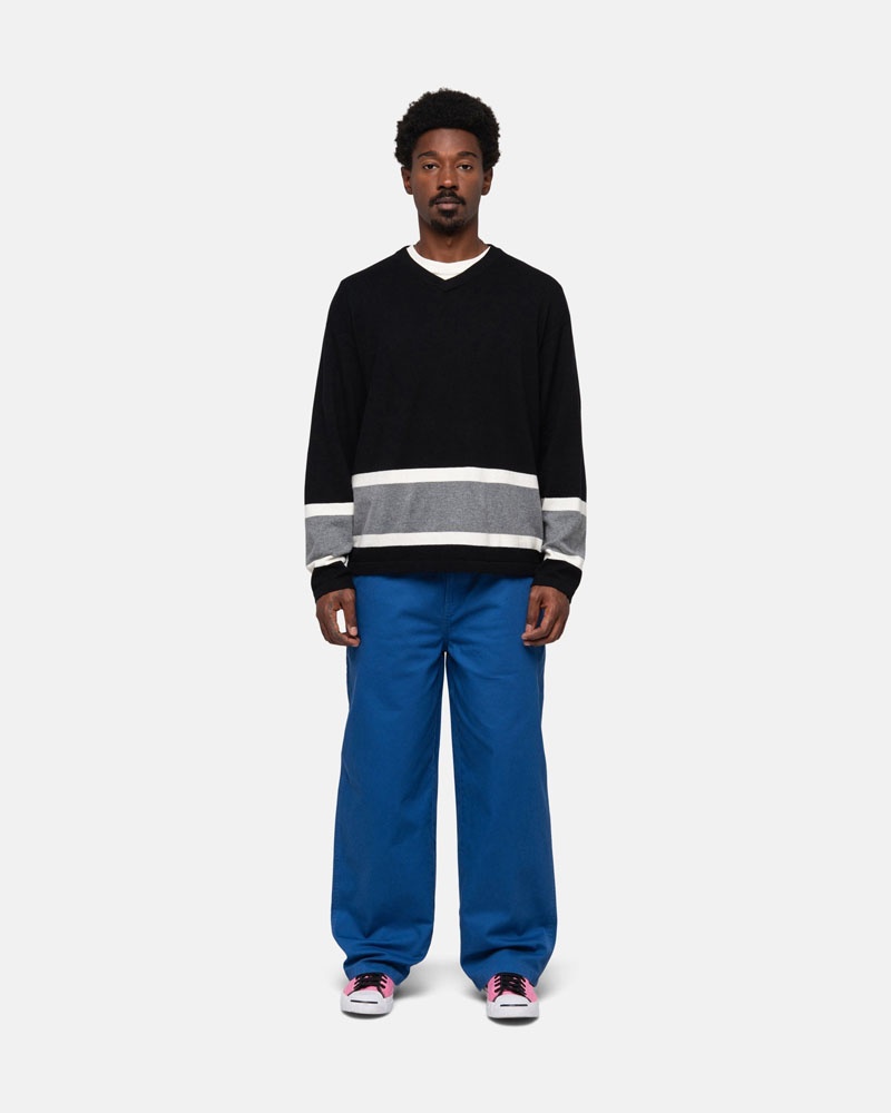 Pantalon Stussy Workgear Trouser Twill Bleu Royal | BVH-91874652