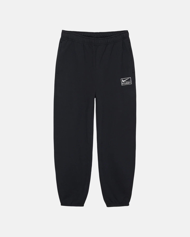 Pantalon Survêtement Stussy Stüssy & Nike Stone Wash Fleece Noir | QYD-80860254