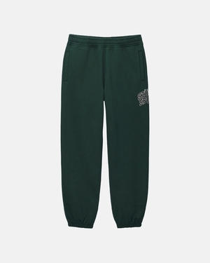 Pantalon Survêtement Stussy Stüssy Sport Vert Foncé | INT-20223317