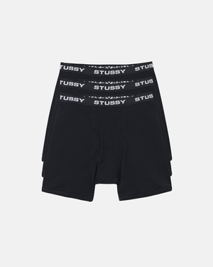 Short Stussy Boxer Briefs Noir | FJN-92303522