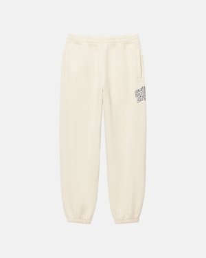 Pantalon Survêtement Stussy Stüssy Sport Blanche | MOH-85225399