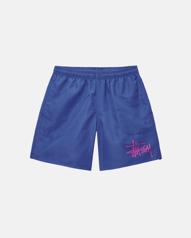 Short Stussy D'eau Corta Big Basic Bleu Royal | MWG-87505068