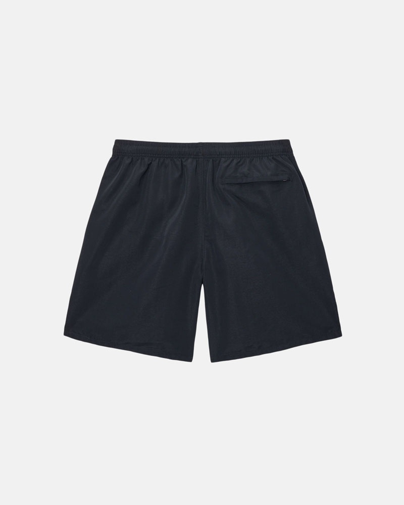 Short Stussy D'eau Corta Big Basic Noir | LIE-42261669