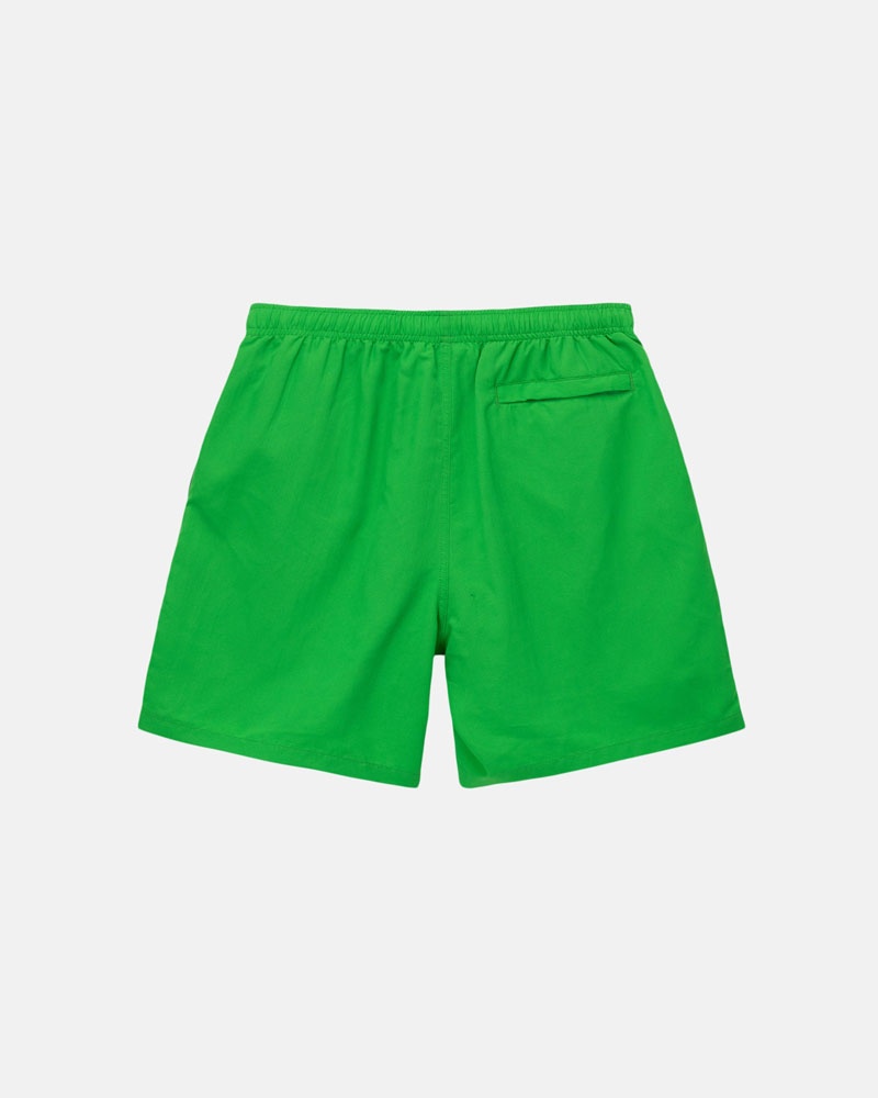 Short Stussy D'eau Corta Stock Vert | NFD-40717755