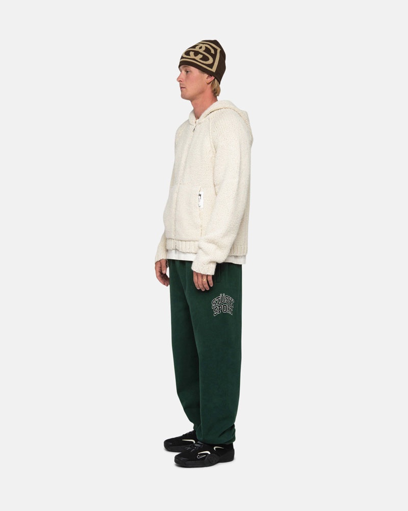 Pantalon Survêtement Stussy Stüssy Sport Vert Foncé | INT-20223317