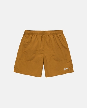 Short Stussy D'eau Corta Stock Marron | AKS-67141953