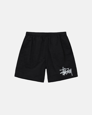 Short Stussy Big Basic D'eau Noir | CDY-67480015