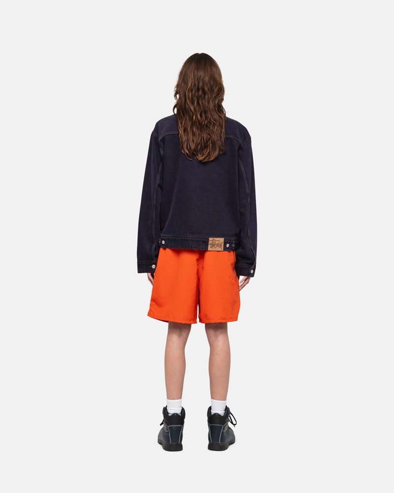 Short Stussy D'eau Corta Stock Orange | KAS-52368261