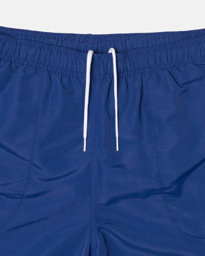 Short Stussy D'eau Corta Stock Bleu Foncé | ZIE-41041277