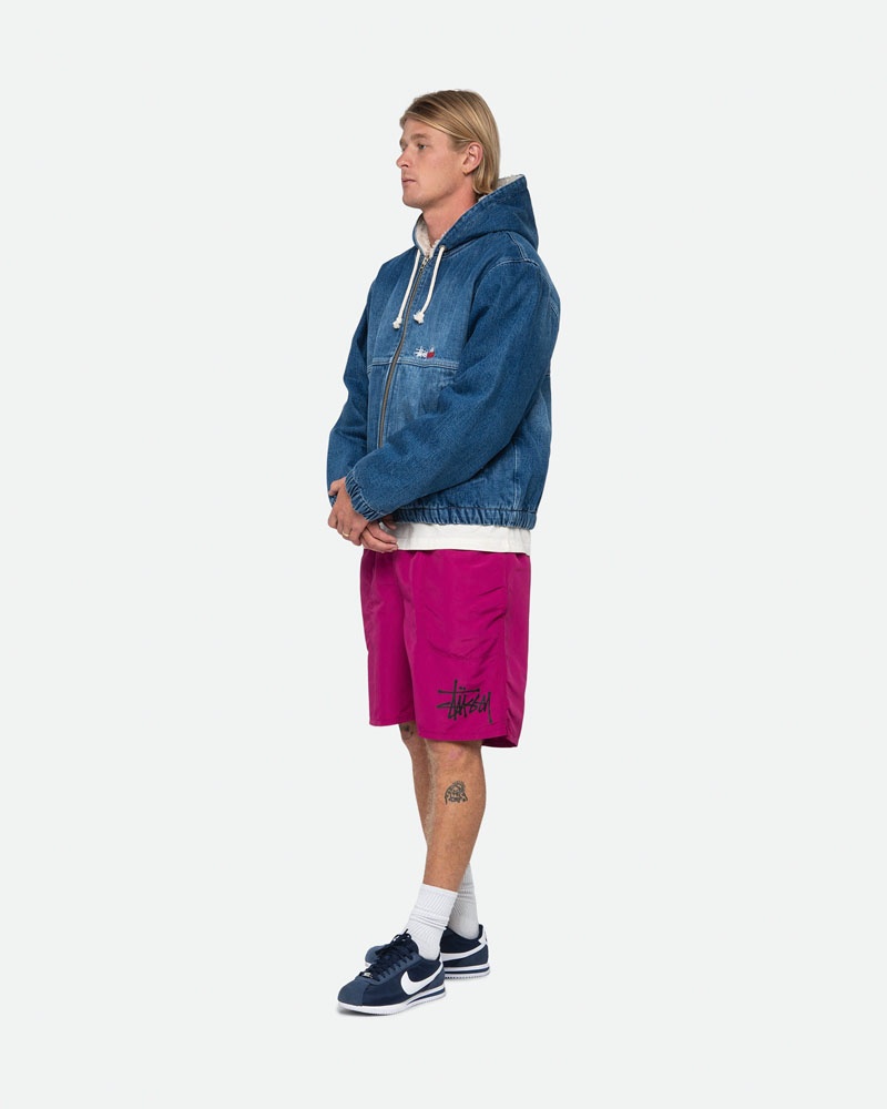 Short Stussy D'eau Corta Big Basic Rose | BOM-24969204