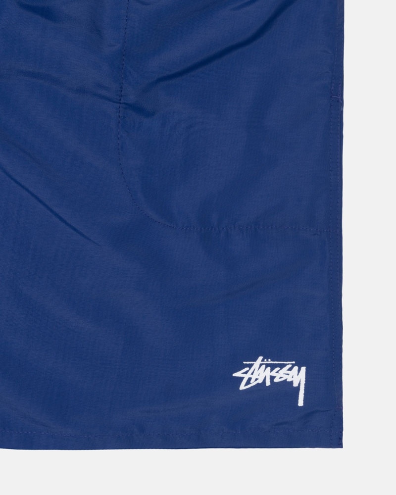 Short Stussy D'eau Corta Stock Bleu Foncé | ZIE-41041277