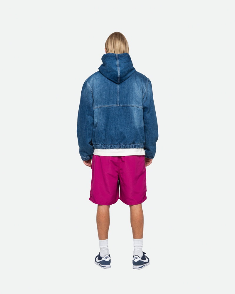 Short Stussy D'eau Corta Big Basic Rose | BOM-24969204