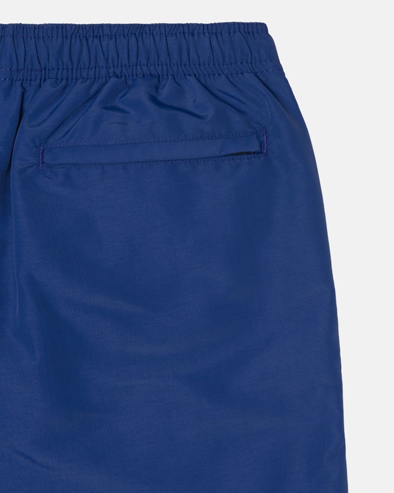 Short Stussy D'eau Corta Stock Bleu Foncé | ZIE-41041277