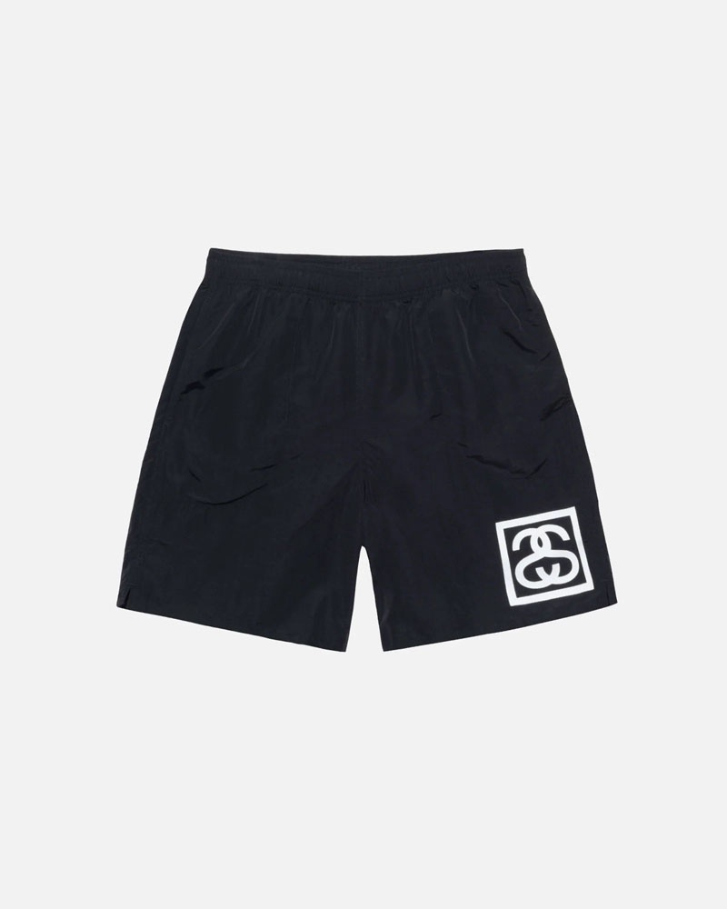 Short Stussy SS-Link D'eau Noir | EBQ-98575069