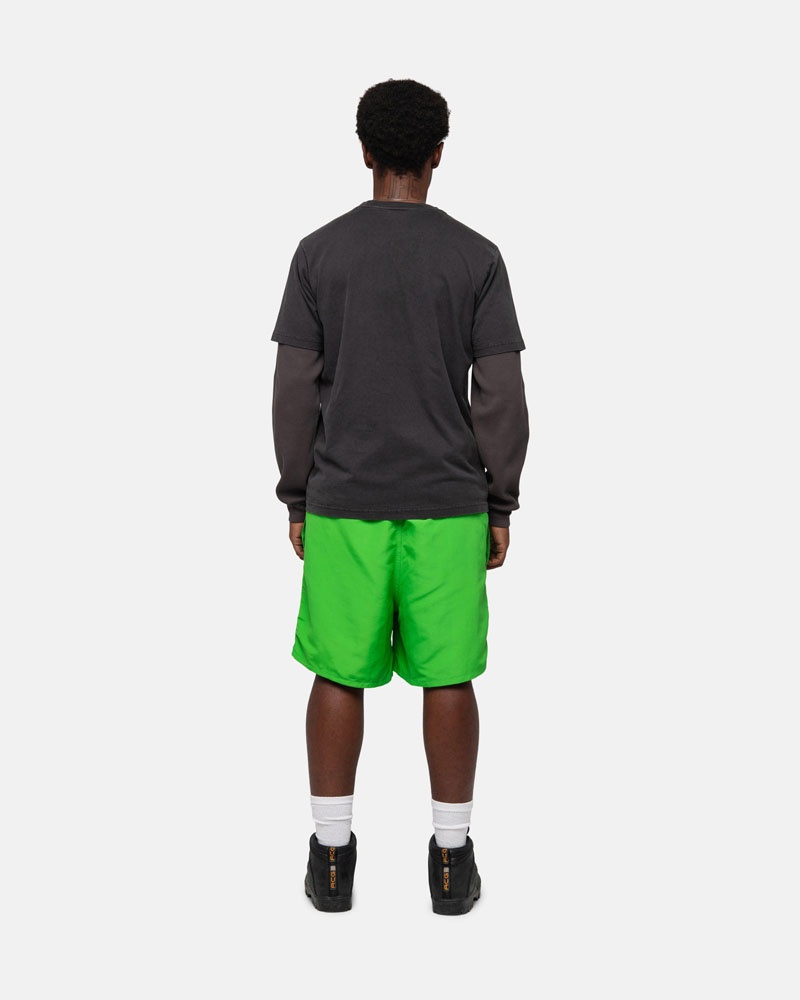 Short Stussy D'eau Corta Stock Vert | NFD-40717755