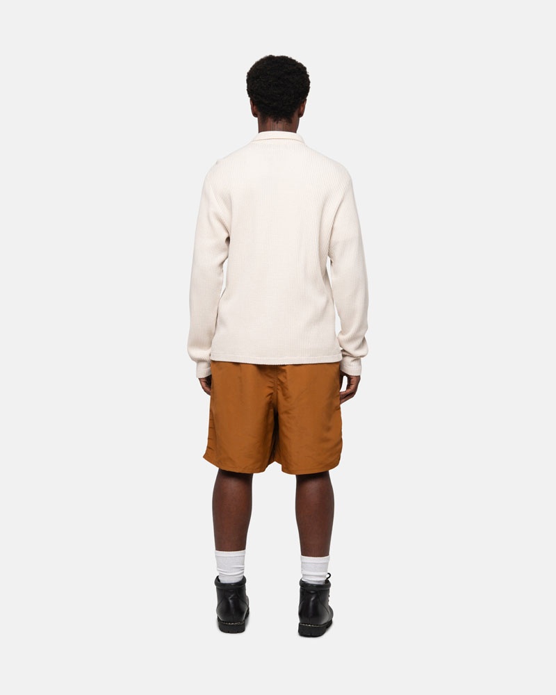 Short Stussy D'eau Corta Stock Marron | AKS-67141953