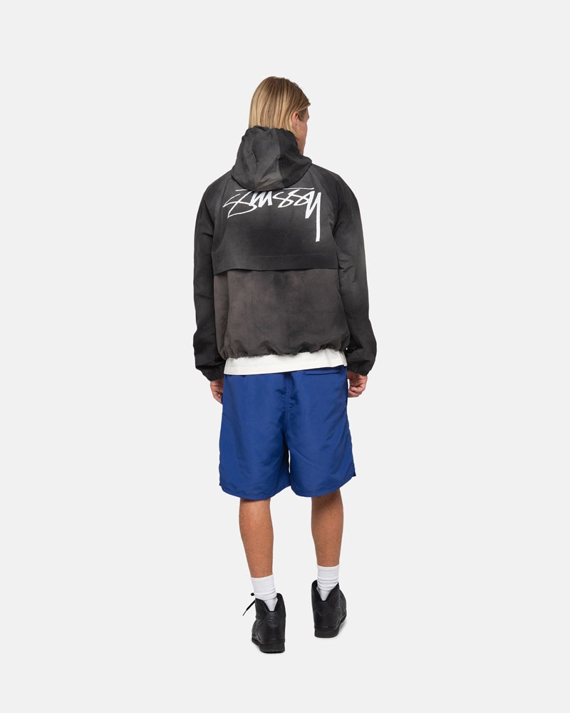 Short Stussy D'eau Corta Stock Bleu Foncé | ZIE-41041277