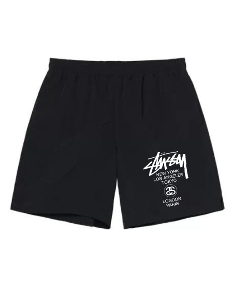 Short Stussy World Tour Noir | ENR-00062732